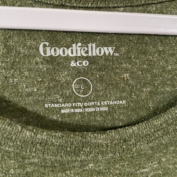 ๐ Goodfellow & Co Bro Tank Top Green with Sun Design Size Large - Picture 3 of 5
